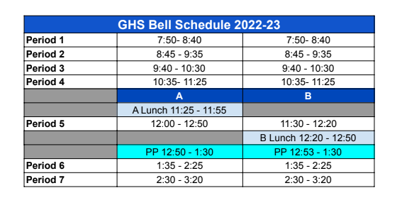 schedule